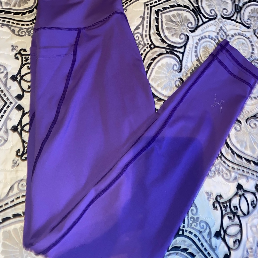 Purple Yoga Pants